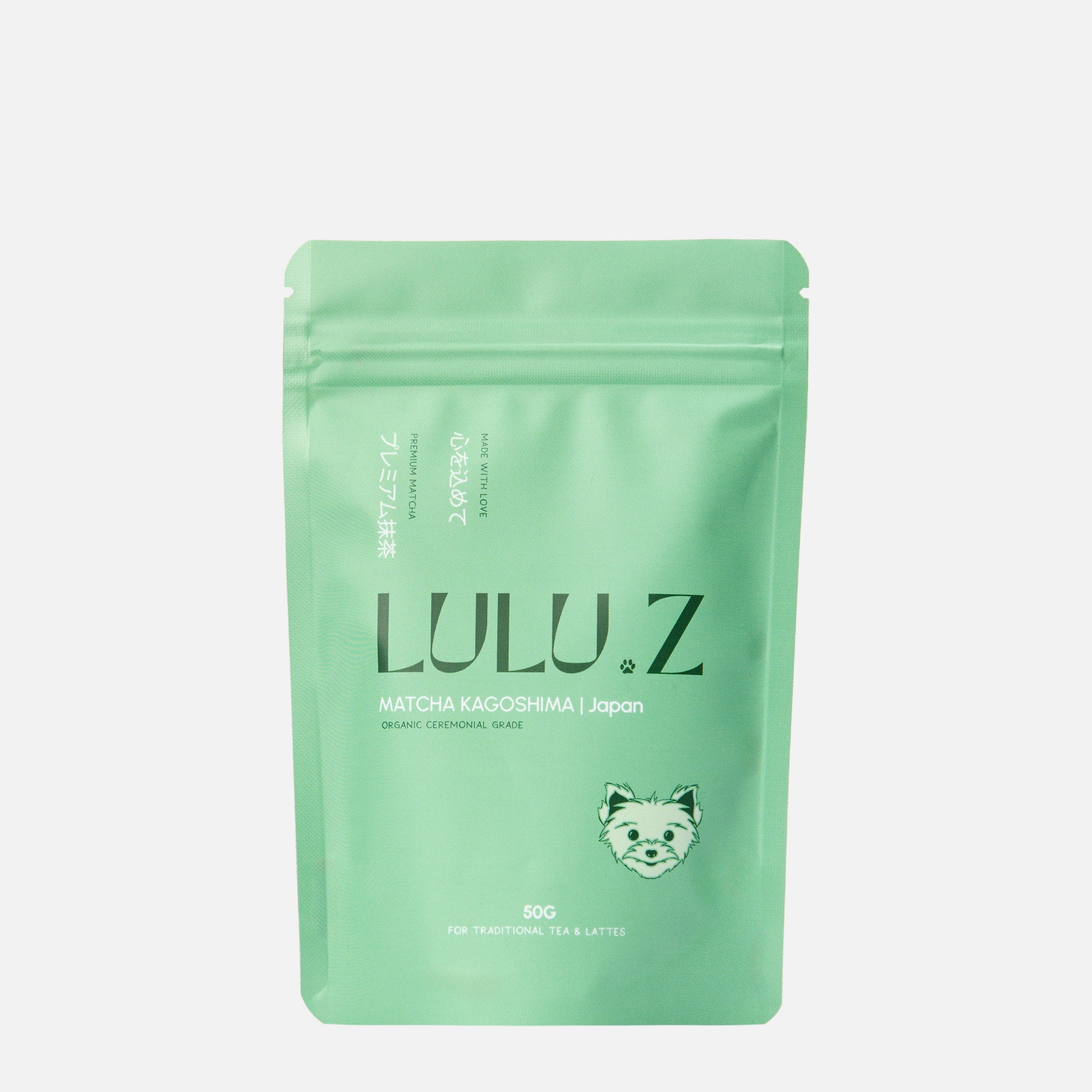 Lulu.z Matcha Kagoshima Refill Bag 50g