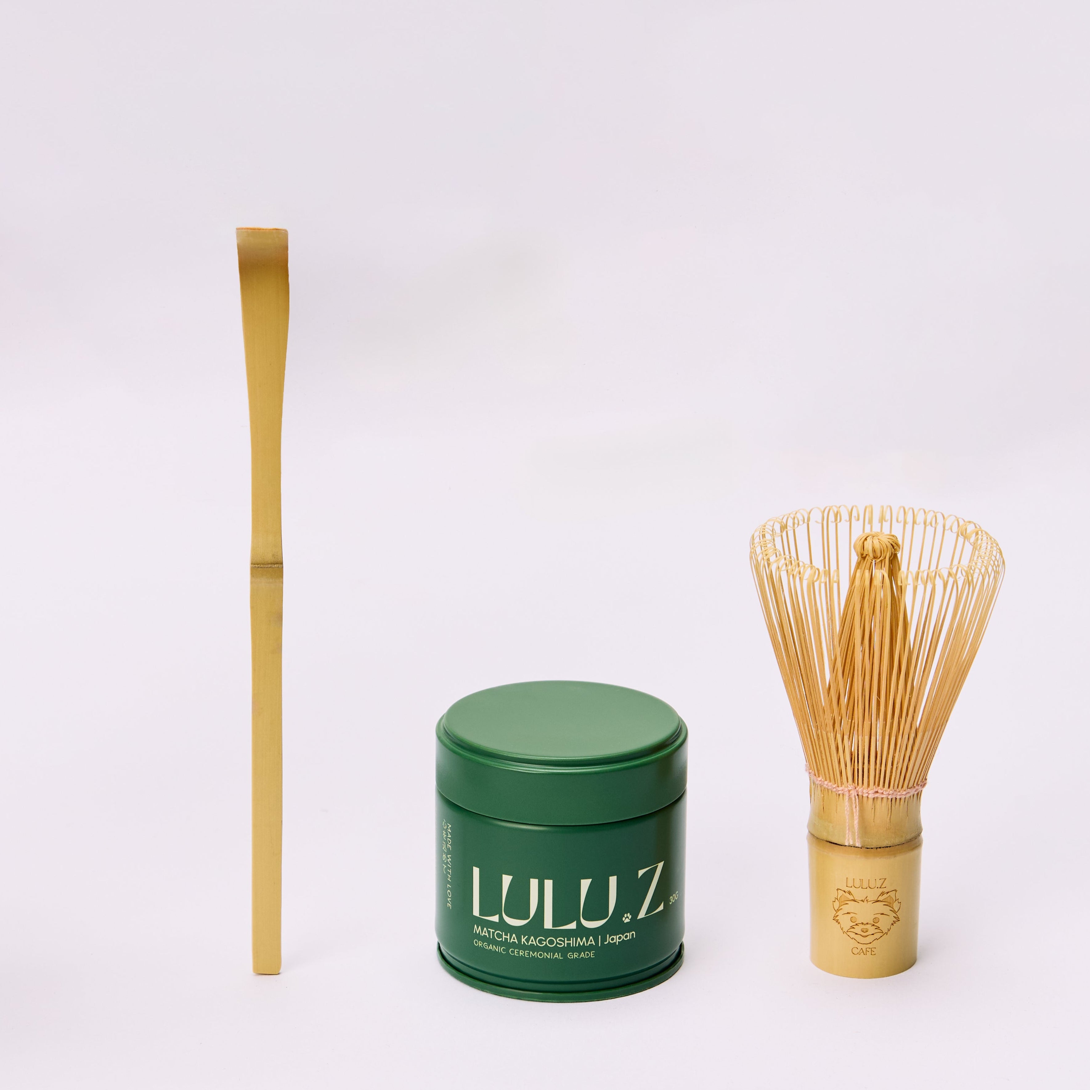 Lulu.z Matcha Kagoshima Kit Whisk + Powder